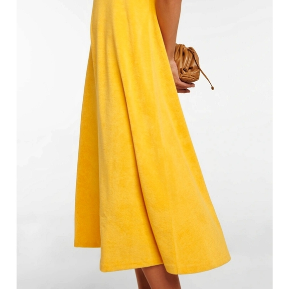 Zimmermann Jeannine Terry Cloth Resort Bow Tie Front Midi Dress - Picture 10 of 15